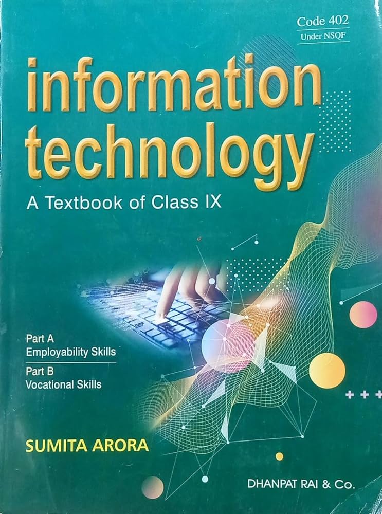 information technology Class IX By Sumita Arora NVB+++