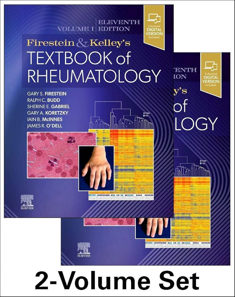 FIRESTEIN & KELLEY’S TEXTBOOK OF RHEUMATOLOGY, 2-VOLUME SET hardware 11th edition