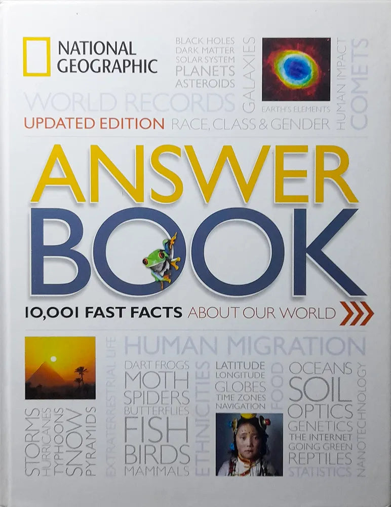 National geographic answer book 10001 first fact about our world (Hardcover)