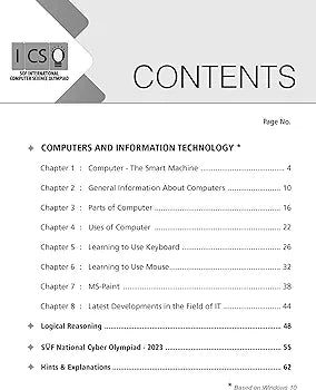 MTG International Computer Science Olympiad (ICSO) Workbook for Class 2 - Quick Recap, MCQs, Previous Years Solved Paper and Achievers Section - SOF ICSO Olympiad Preparation Books For 2024-2025 Exam