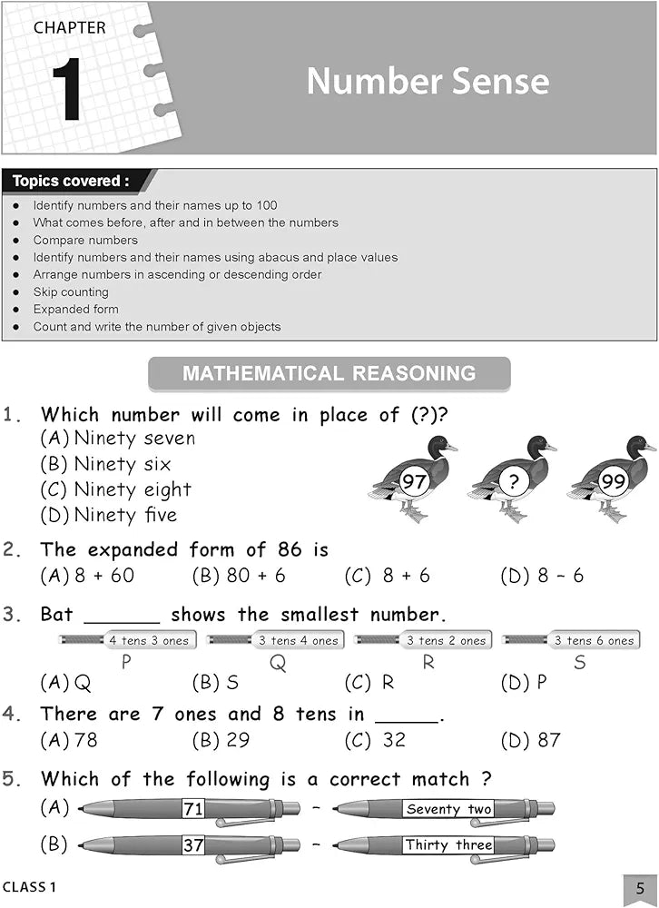 MTG International Mathematics Olympiad (IMO) Workbook for Class 1 - MCQs, Previous Years Solved Paper and Achievers Section - SOF Olympiad Preparation Books For 2024-2025 Exam
28 March 2024 k