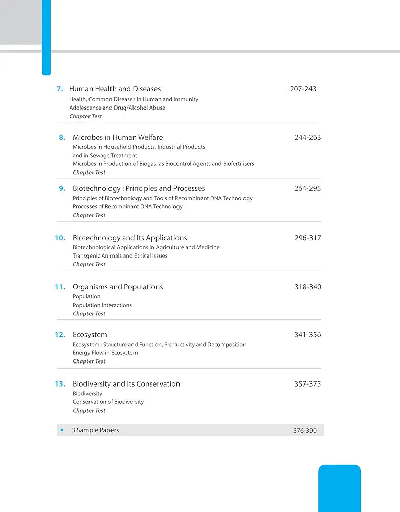 Arihant CBSE Chapterwise Question Bank | Biology | (2024-2010) With Solutions For Biology Class 12th | Previous Year Questions (PYQ) | As Per The Latest CBSE Syllabus (2024-25) | All Main | Compt & Sample Papers upto 2024 | Key Ideas, Concept Enhancer, Co