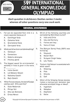 MTG International General Knowledge Olympiad (IGKO) Workbook for Class 10 - MCQs & Achievers Section - SOF IGKO Olympiad Preparation Books For 2024-2025 Exam