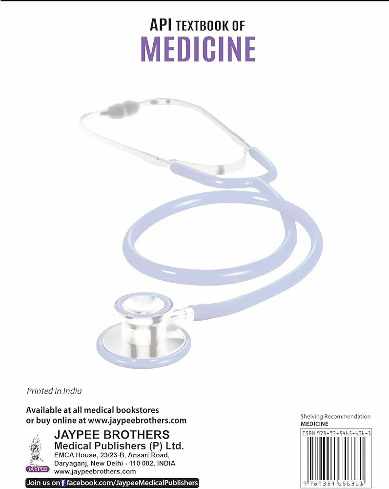 API Textbook of Medicine (2 Volumes) by Sandhya A Kamath 12th Edition