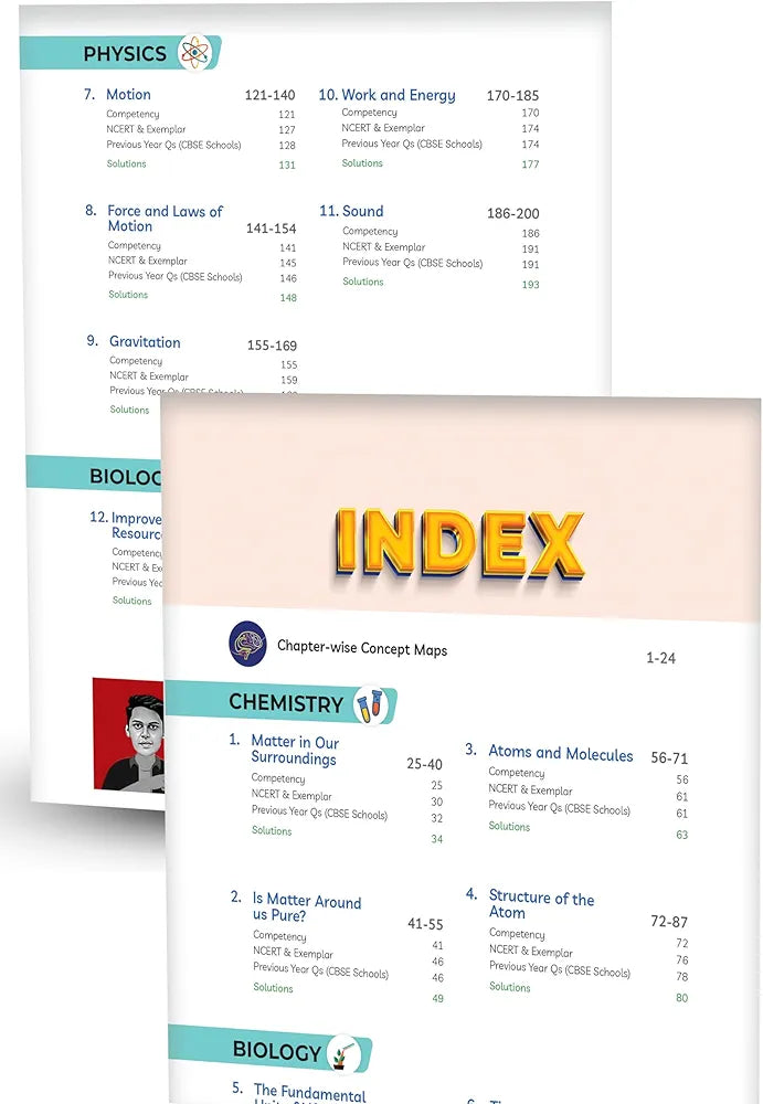 Educart CBSE Class 9 SCIENCE One Shot Question Bank 2024-25 (Updated for 2025 Exam)