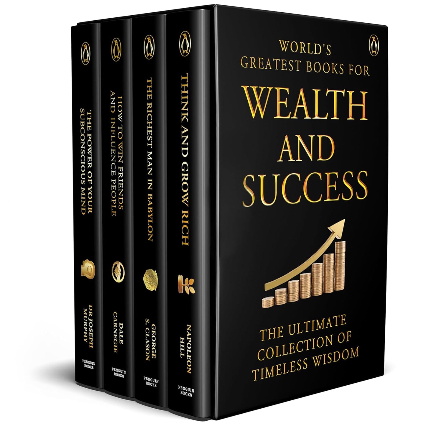 World's Greatest Books for Wealth and Success| Includes Power of Subconscious Mind, ... Subconscious Mind, Think & Grow Rich & More Paperback – 7 July 2025 by Dale Carnegie (Author), George S. Clason (Author), & 2