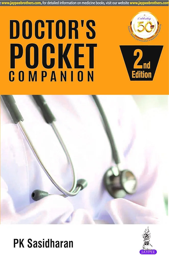 Doctor’s Pocket Companion by PK Sasidhara 2nd edition