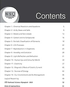 MTG National Science Olympiad (NSO) Workbook for Class 10 - Quick Recap, MCQs, Previous Years Solved Paper and Achievers Section - SOF Olympiad Preparation Books For 2023-2024 Exam ANIL AHLAWAT