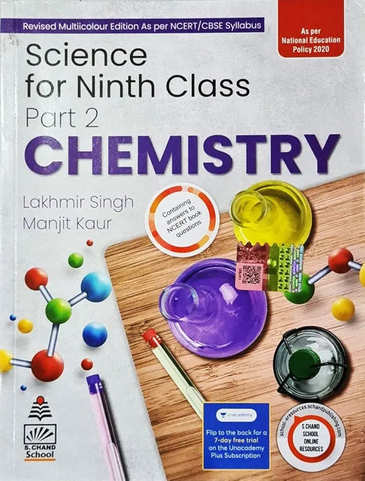Lakhmir Singh-Class 9Th Chemistry Part 2-As Per Cbse/Ncert Syllabus Of New Nep-2023-24/Ed.