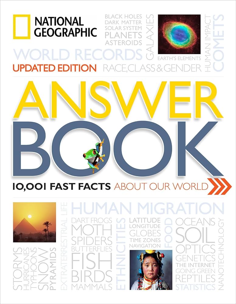National geographic answer book 10001 fast facts about our world (Hardcover)