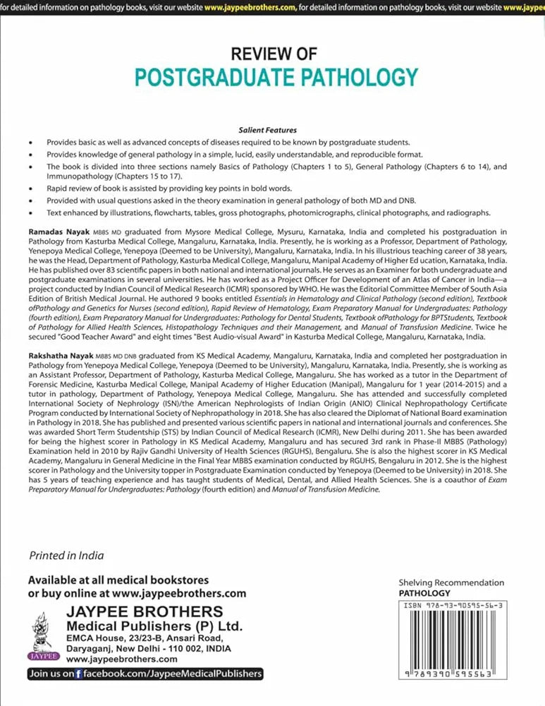 Review of Postgraduate Pathology (General Pathology) by Ramadas