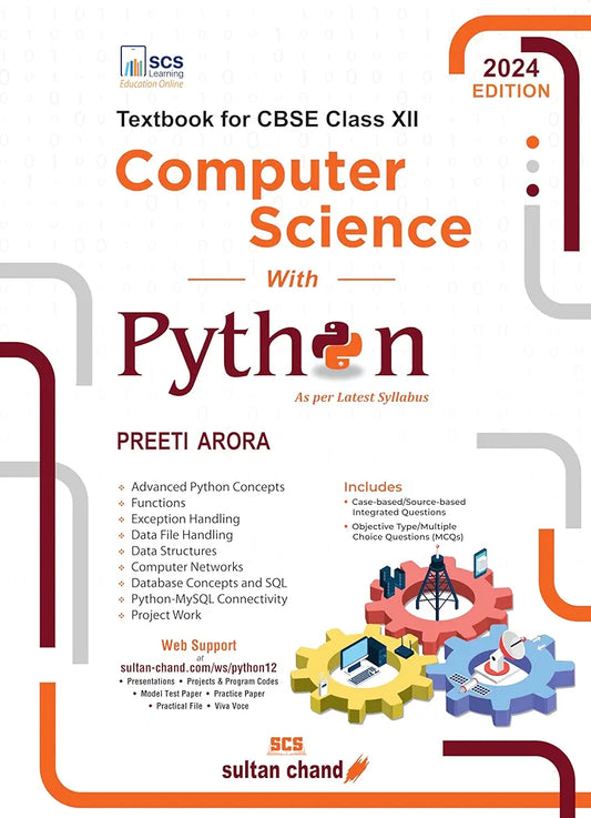 Computer Science with Python: Textbook for CBSE Class 12 (2024-25 Examination