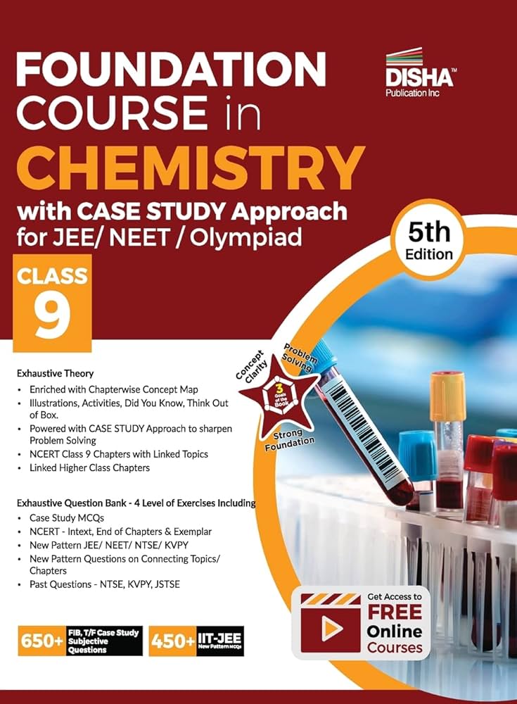 DISHA FOUNDATION COURSE IN CHEMISTRY 5TH CBSE STUDY CLASS 9