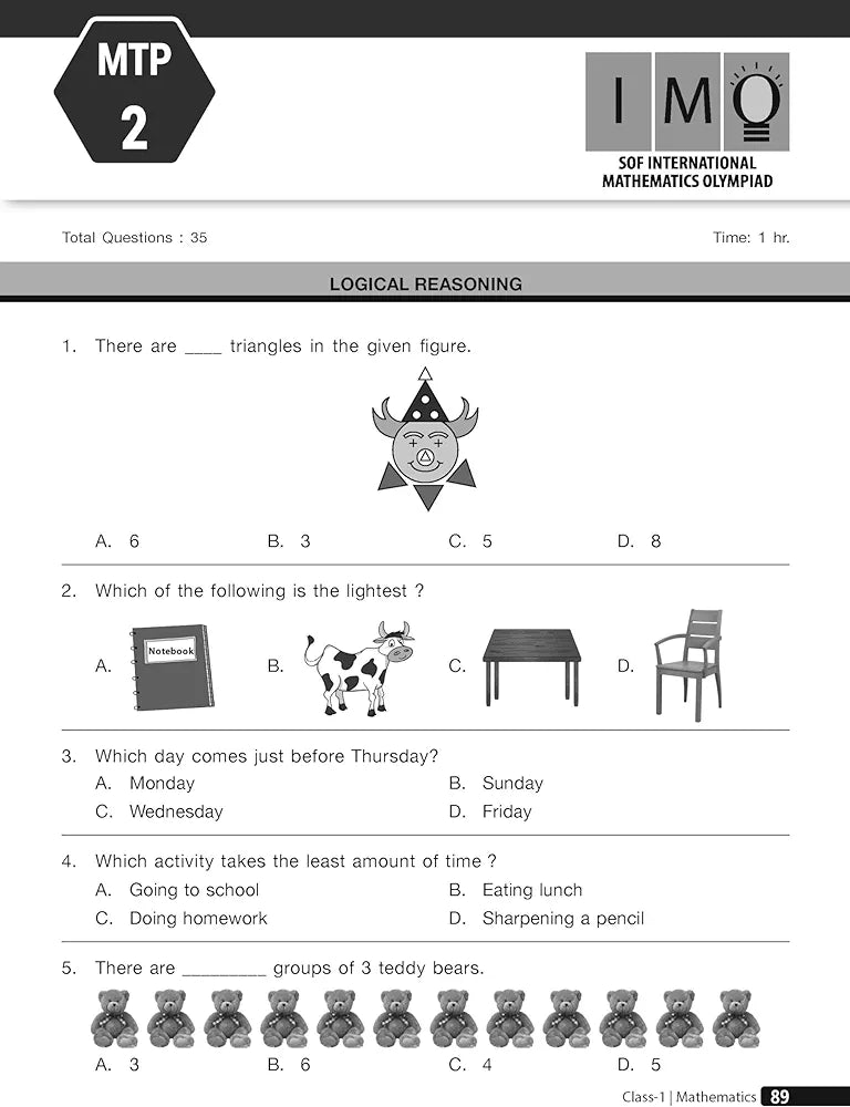 OLYMPIAD PREP GUIDE MATHEMATICS LEVEL 1