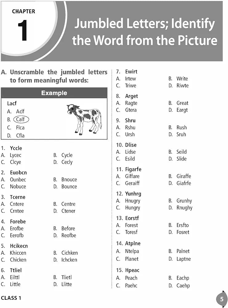 MTG International English Olympiad (IEO) Workbook for Class 1 - MCQs, Previous Years Solved Paper and Achievers Section - SOF Olympiad Preparation Books For 2024-2025 Exam