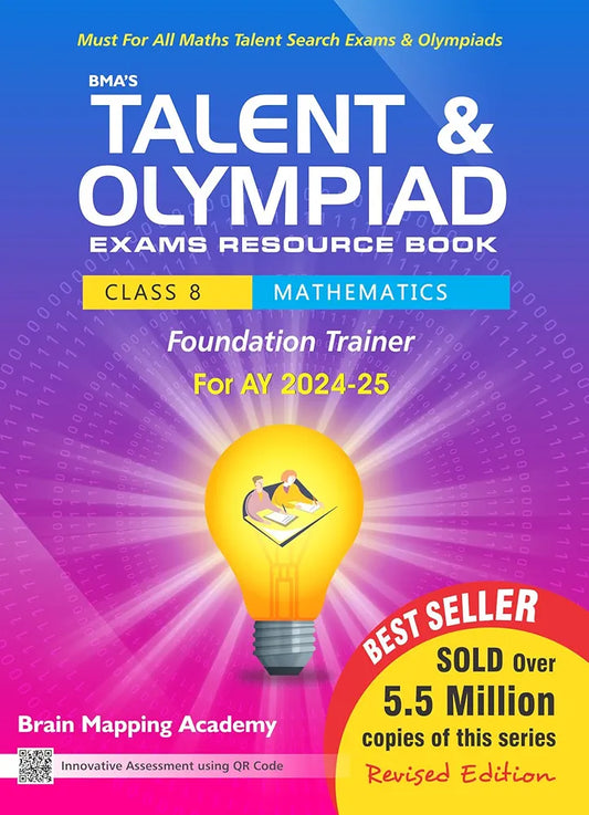 TALENT N OLYMPIAD EXAM RESOURCE BOOK CLASS 8 FOUDATION TRAINER(MATH)