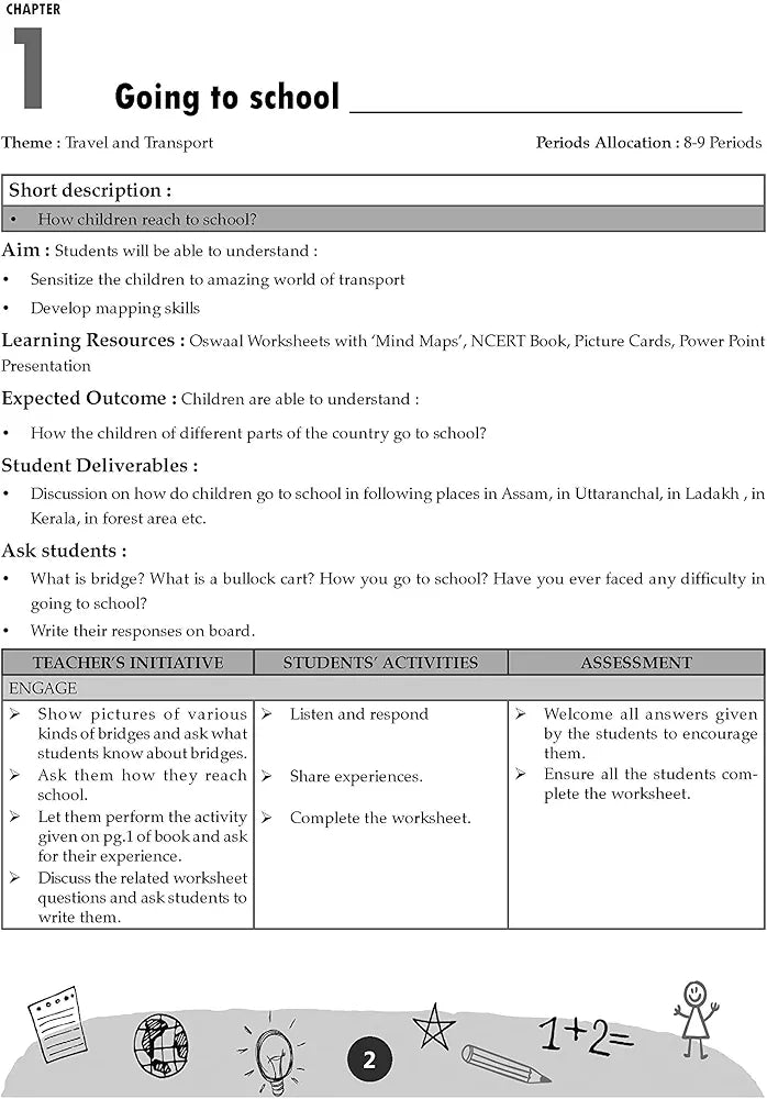 Oswaal NCERT Workbook Environmental Studies (Looking Around) Class 4 (For Latest Exam) Oswaal Editorial Board
