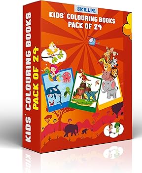 Kid's colouring books Pack of 29 (skillpe)