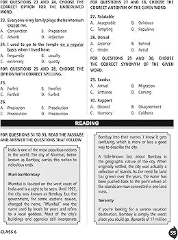 MTG International English Olympiad (IEO) Workbook for Class 6 - MCQs, Previous Years Solved Paper and Achievers Section - SOF Olympiad Preparation Books For 2024-2025 Exam