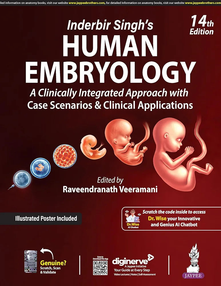 IB Singh's Textbook of Human Embryology by Raveendranath Veeramani 14th edition