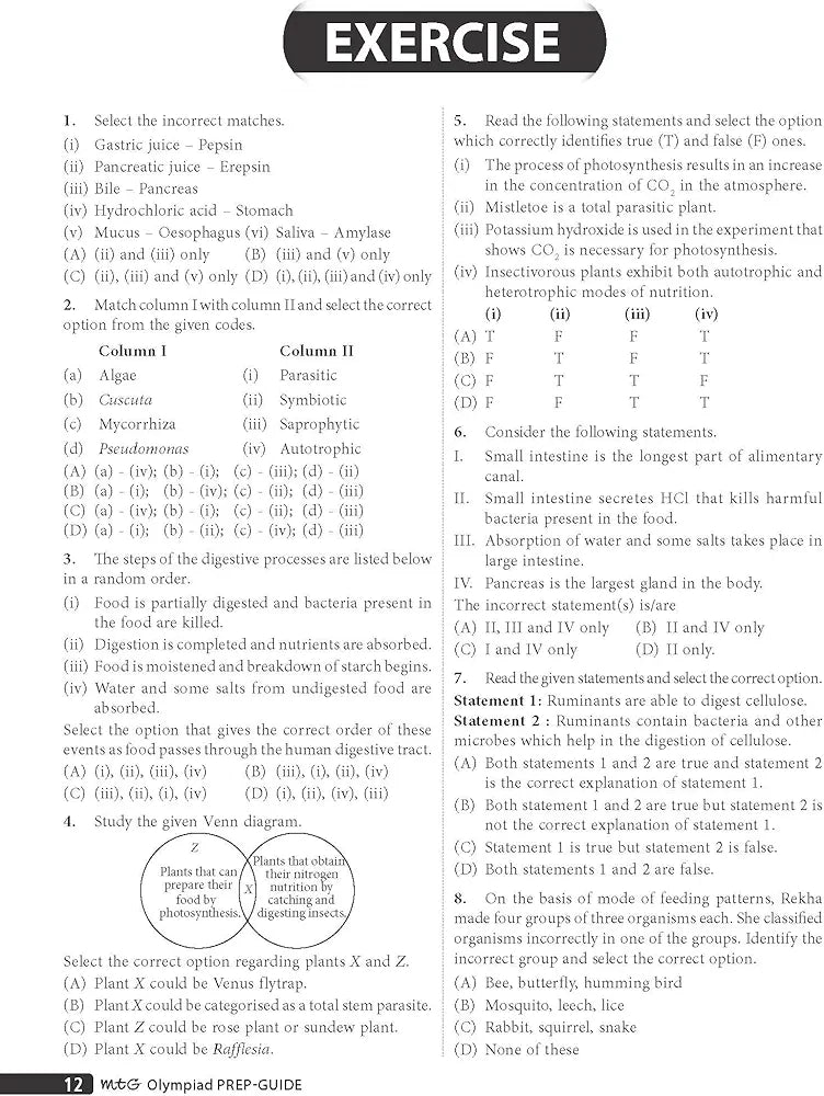 MTG Olympiad Prep-Guide Science Class 7 - Detailed Theory, Self Test with NSO Chapterwise Previous Year Question Paper For SOF 2023-24 Exam MTG Editorial Board