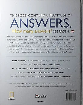 National geographic answer book 10001 first fact about our world (Hardcover)