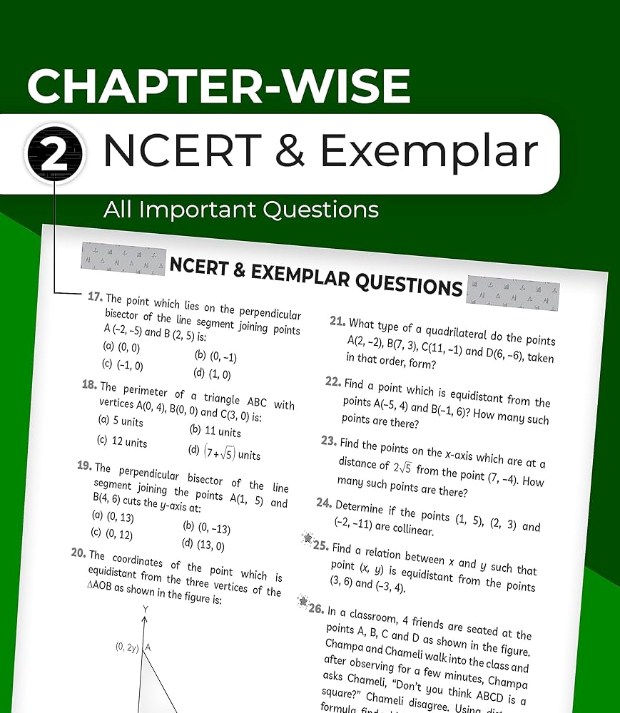 Educart One-shot Question Bank MATHEMATICS CBSE Class 10 for 2024 (Only Important Q's covered Ch-wise)