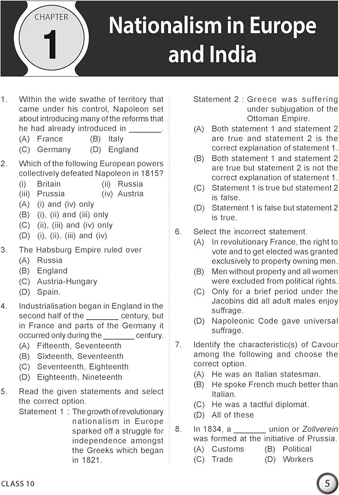 MTG International Social Studies Olympiad (ISSO) Workbook for Class 10 - Chapterwise MCQs, Previous Years Solved Paper & Achievers Section - ISSO Olympiad Books For 2024-2025 Exam