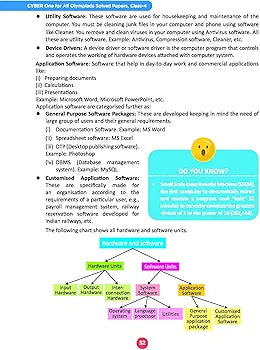 Oswaal One For All Olympiad Previous Years’ Solved Papers, Class-4 Cyber Book (Useful book for all Olympiads) (For 2023 Exam)