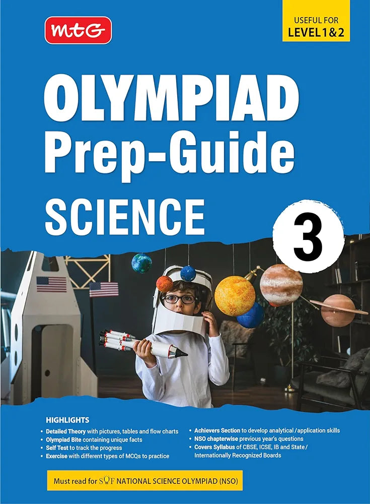 MTG Olympiad Prep-Guide Class 3 Science (NSO) - Detailed Theory, Self Test with NSO Chapterwise Previous Year Question Paper For SOF 2024-25 Exam
28 March 20