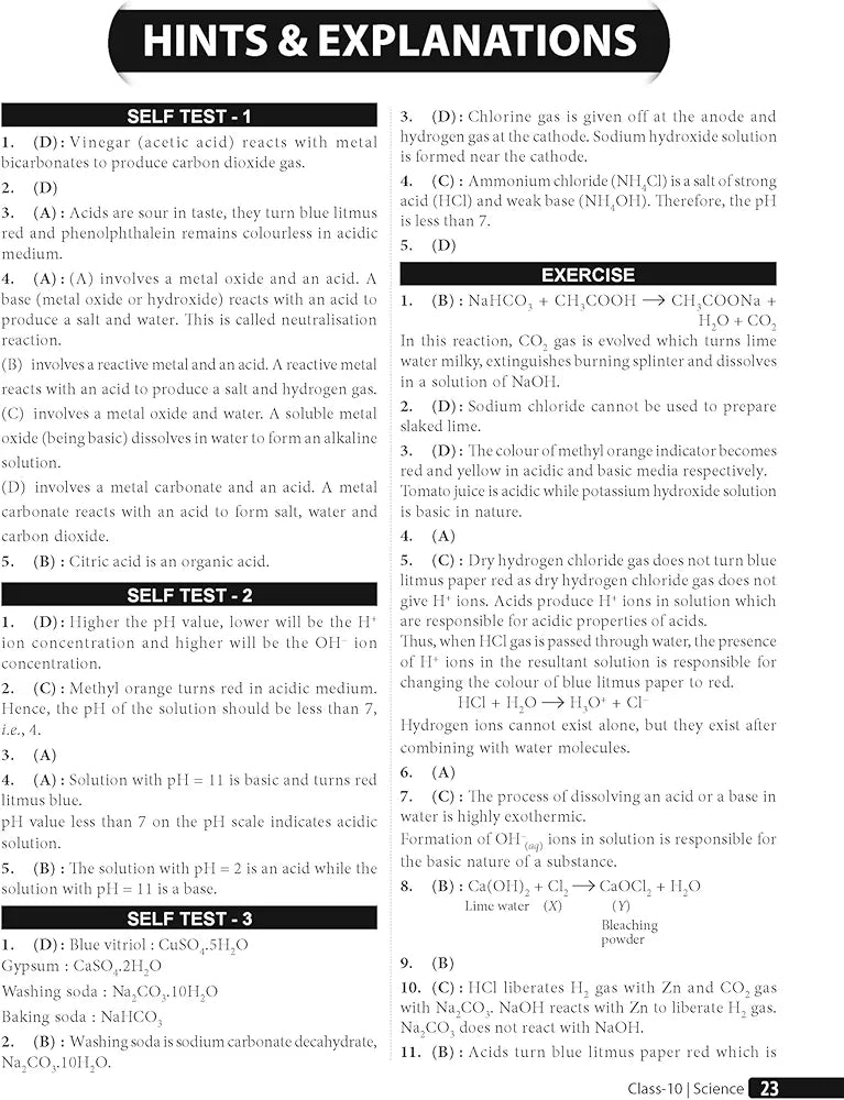 MTG Olympiad Prep-Guide Class 10 Science (NSO) - Detailed Theory, Self Test with NSO Chapterwise Previous Year Question Paper For SOF 2024-25 Exam