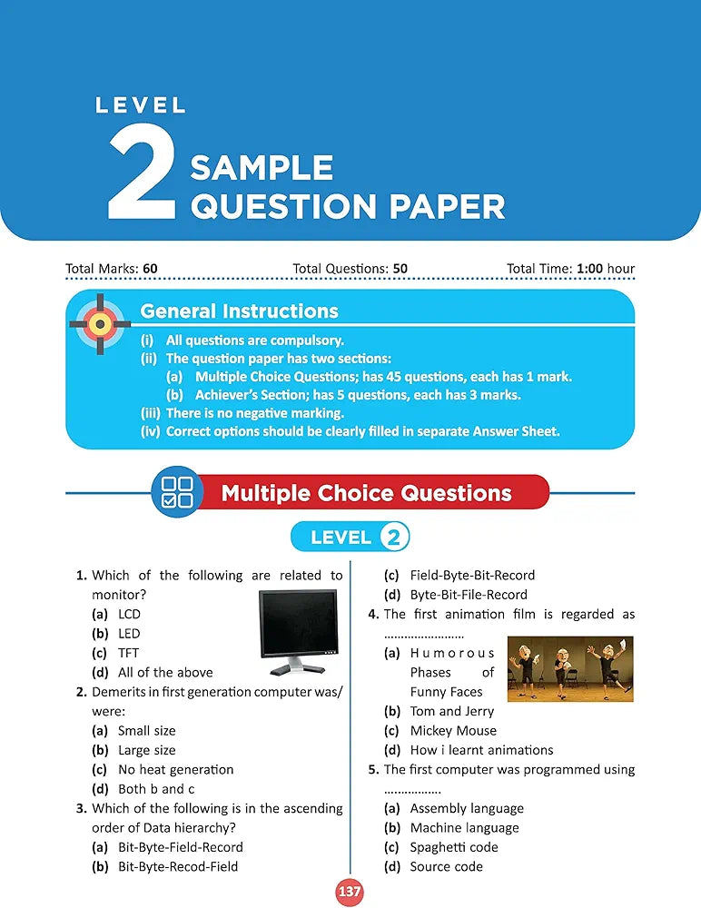 Oswaal One For All Olympiad Previous Years’ Solved Papers, Class-4 Cyber Book (Useful book for all Olympiads) (For 2023 Exam)