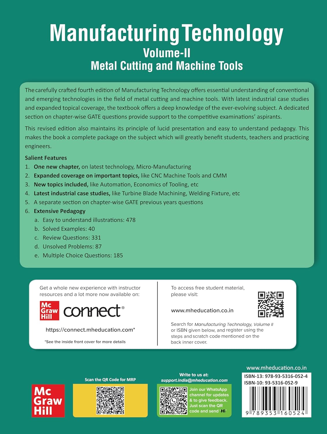 MANUFACTURING TECHNOLOGY VOL 2 Paperback – pn rao