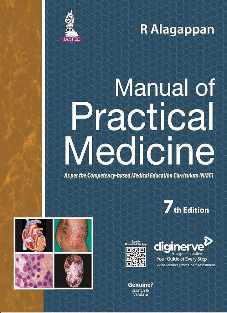 Manual of Practical Medicine By R Alagappan 7th Edition