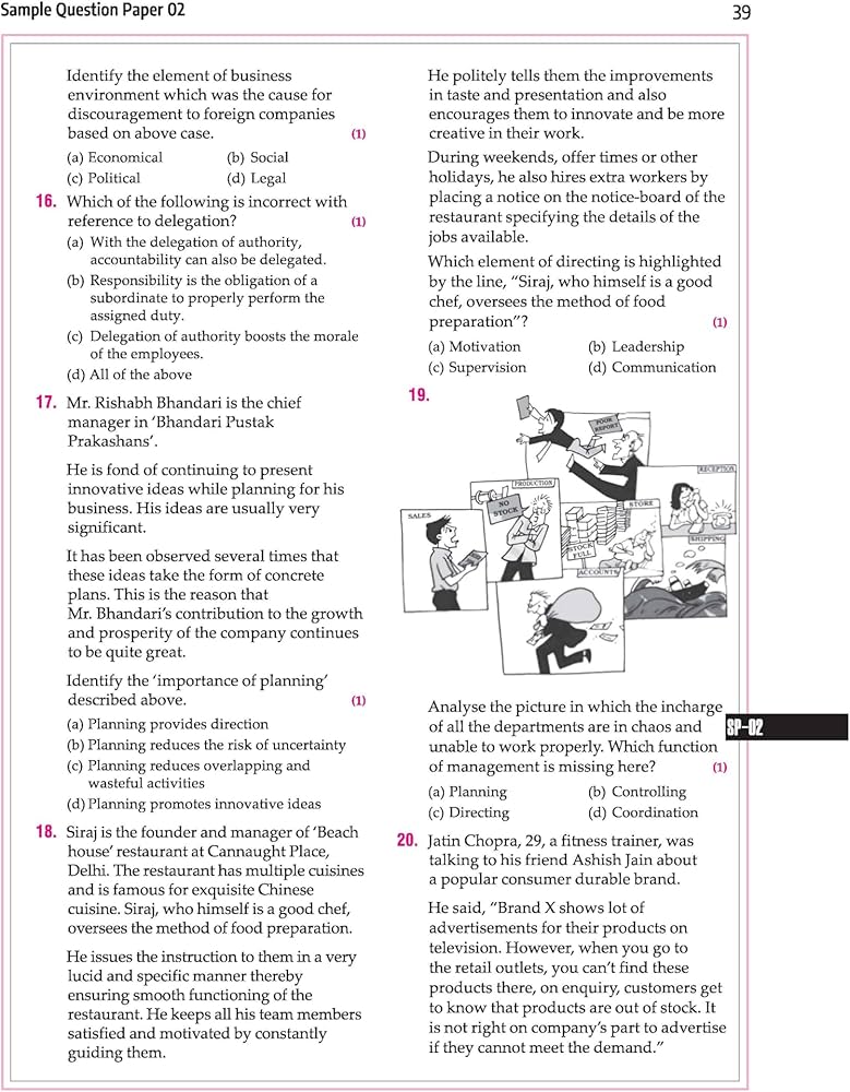 Arihant i Succeed 15 Sample Question Papers for Business Studies Class 12th | As per latest CBSE Sample Paper issued on 5 Sept. 2024 | 50% CBQs in each paper | Detailed Answers with Step Marking | Fully Solved Latest CBSE Sample Paper For Exam 2025