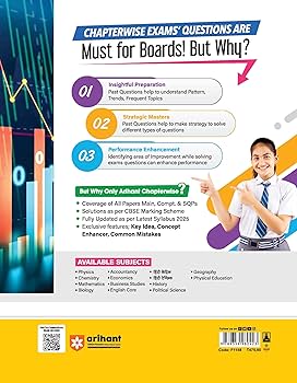 Arihant CBSE Chapterwise Question Bank | Accountancy | (2024-2012) With Solutions For Accountancy Core Class 12th | Previous Year Questions (PYQ) | As Per The Latest CBSE Syllabus (2024-25) | All Main | Compt & Sample Papers upto 2024 | Key Ideas | Concep