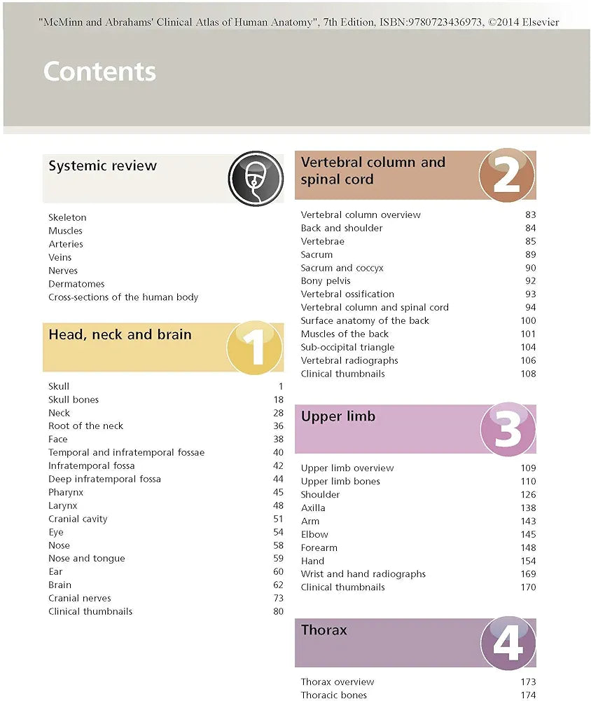 McMinn and Abrahams' Clinical Atlas of Human Anatomy