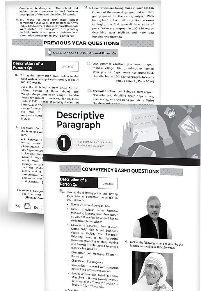 Educart CBSE Class 9 ENGLISH LANGUAGE and LITERATURE One Shot Question Bank 2024-25 (Updated for 2025 Exam)