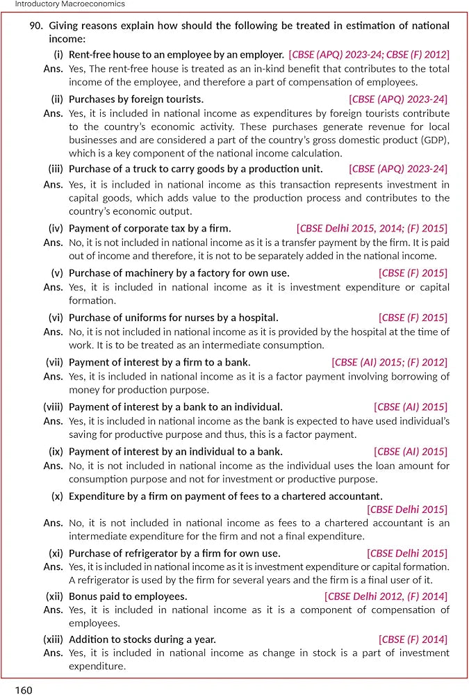 Introductory Macroeconomics for Class 12 | CBSE (NCERT Solved) | Examination 2025-26 | By T.R. Jain & V.K. Ohri