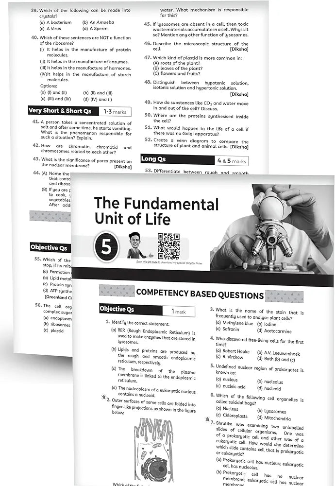 Educart CBSE Class 9 SCIENCE One Shot Question Bank 2024-25 (Updated for 2025 Exam)