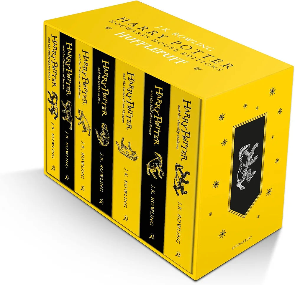 J.K. Rowling
Harry Potter Hufflepuff House Editions Paperback Box Set