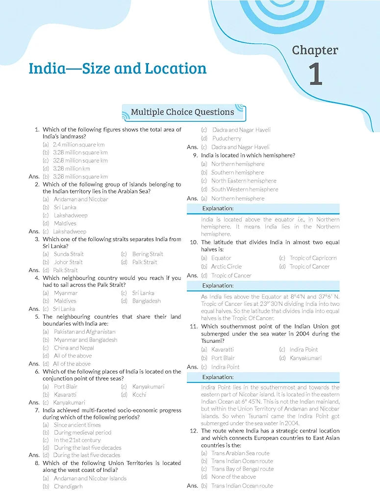 Oswal - Gurukul Social Science Most Likely CBSE Question Bank for Class 9 Exam 2024 - Chapterwise & Categorywise, New Paper Pattern (MCQs, Case, Assertion & Reasoning, NCERT Questions)
