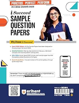 Arihant i Succeed 10 Sample Question Papers for Science Class 9th | As per latest CBSE Sample Paper issued on 5 Sept. 2024 | 50% CBQs in each paper | Detailed Explanations with Step Marking | Fully Solved Latest CBSE Sample Paper For Exam 2025