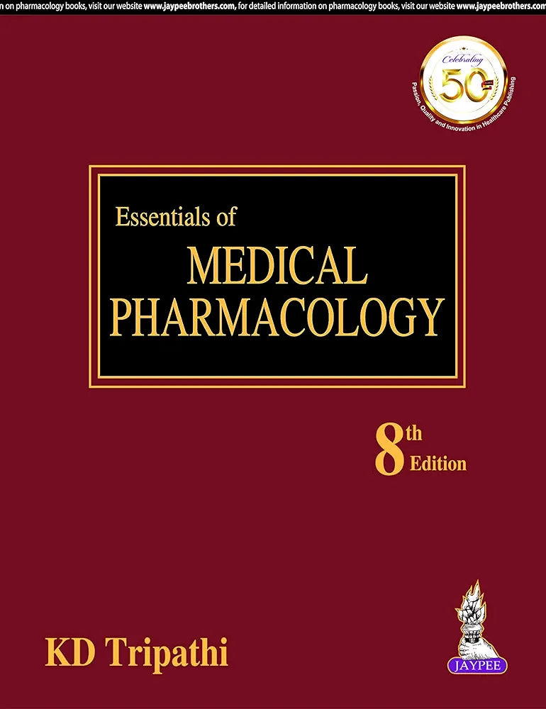 Essentials of Medical Pharmacology by KD Tripathi 8th edition