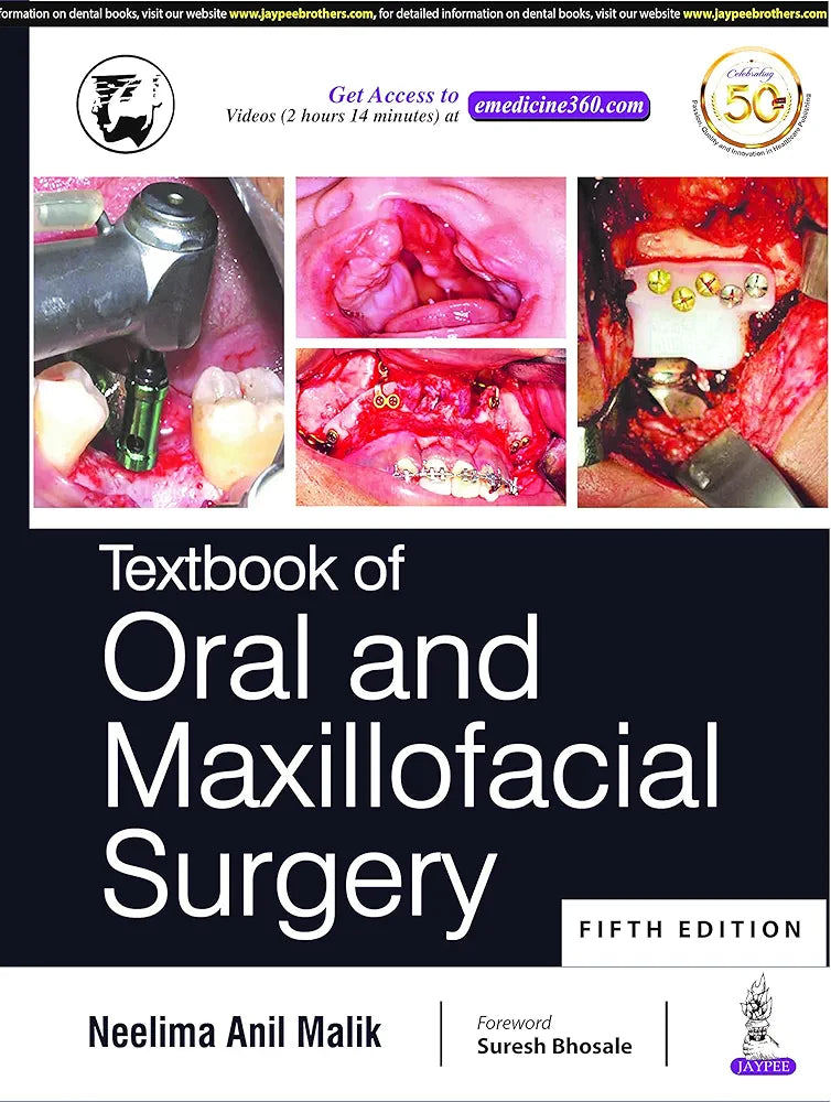 Textbook of Oral and Maxillofacial Surgery by Neelima Anil Malik 5th edition