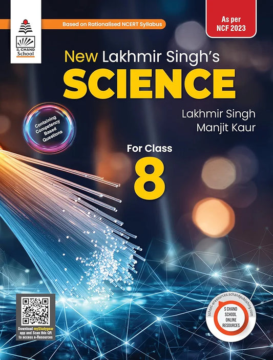 Lakhmir Singh's Science Revised edition 8 (2025 - 26)