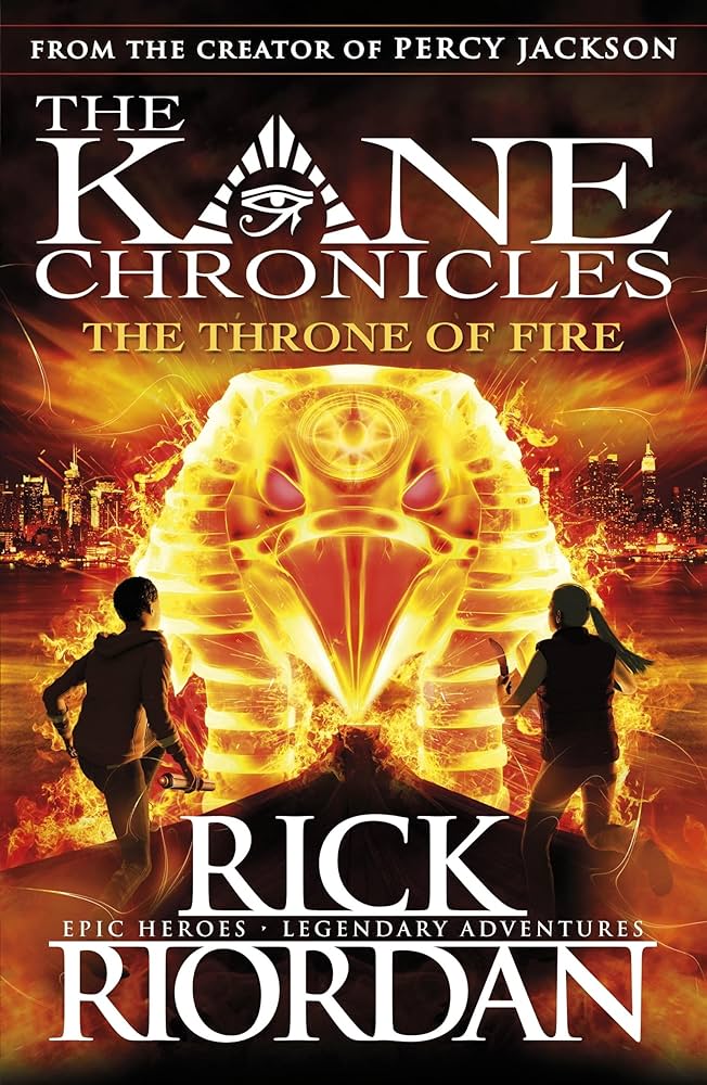 The Kane Chronicles (The Throne of Fire ) (Rick Riordan) (Paperback)
