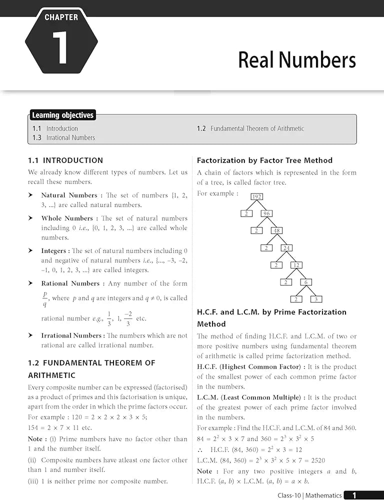 MTG Olympiad Prep-Guide Class 10 Mathematics (IMO) - Detailed Theory, Self Test with IMO Chapterwise Previous Year Question Paper For SOF 2024-25 Exam