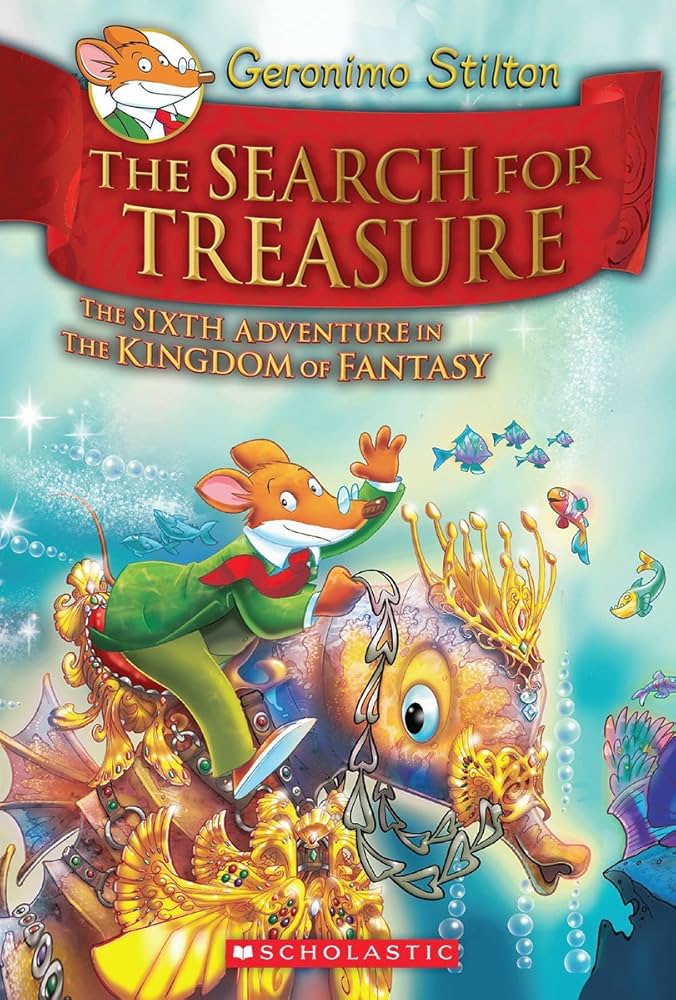 Geronimo Stilton The Search for treasure (Hardcover)
