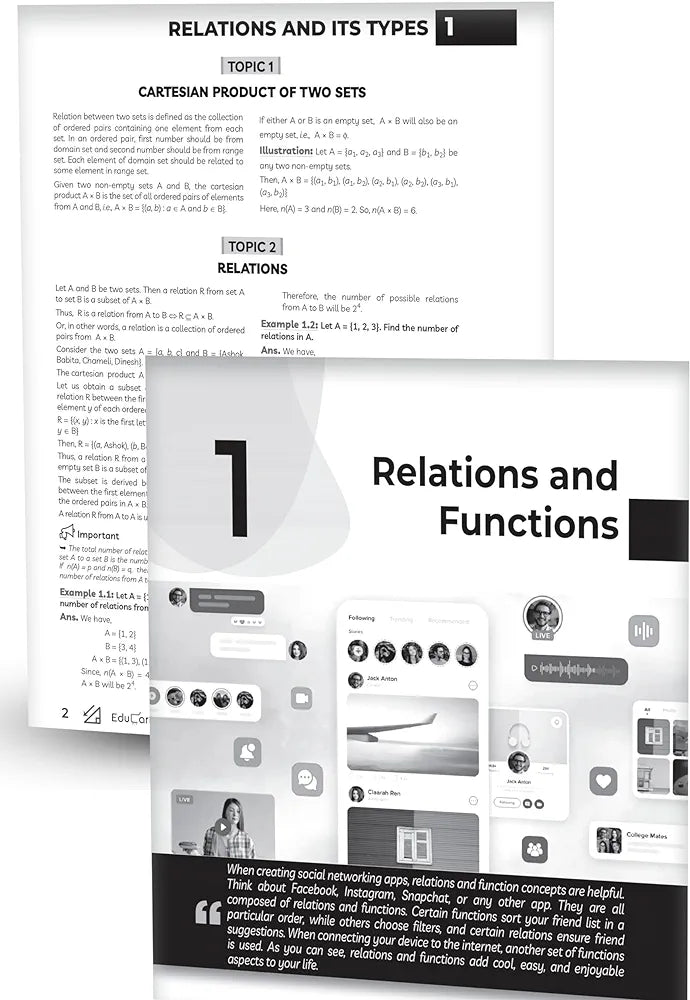 Educart CBSE Question Bank Class 12 Mathematics 2024-25 (As per latest CBSE Syllabus 23 Mar 2024)